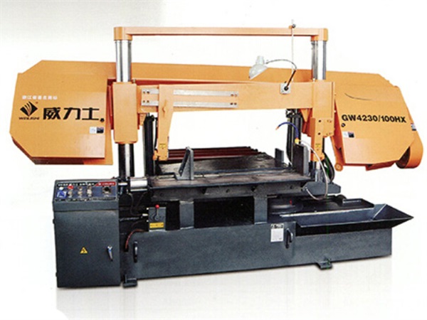 GW4230/100HX型钢斜切带锯床